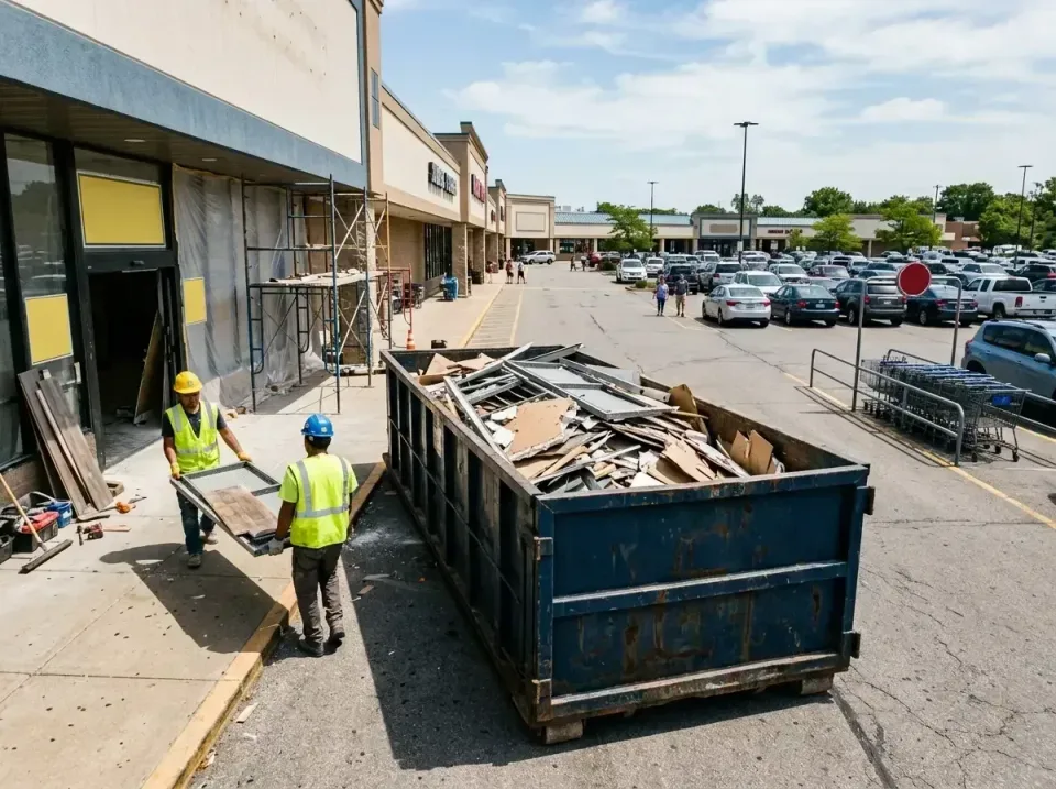 retail-store-renovation-debris-003 — frequently asked questions, Roll-off Dumpster Rentals in Dickson City, PA